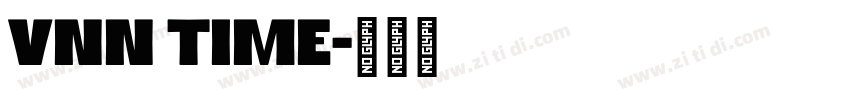 VnN time字体转换